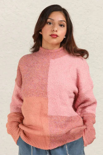 Discover the Vibrant Fashion Buzz of Color Block Sweaters